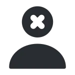 User Remove SVG Icon
